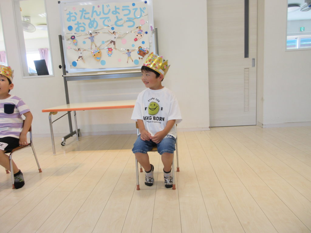 8月のお誕生会🍉