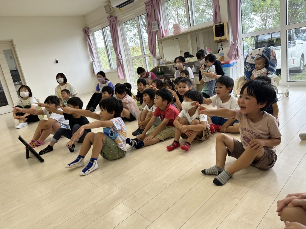 人形劇を楽しみました～♪♪